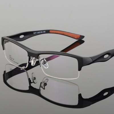 Men'S Glasses Frame Sports Half Frame Glasses Frame Direct Sales Half Frame Sports Flat Glasses Glasses