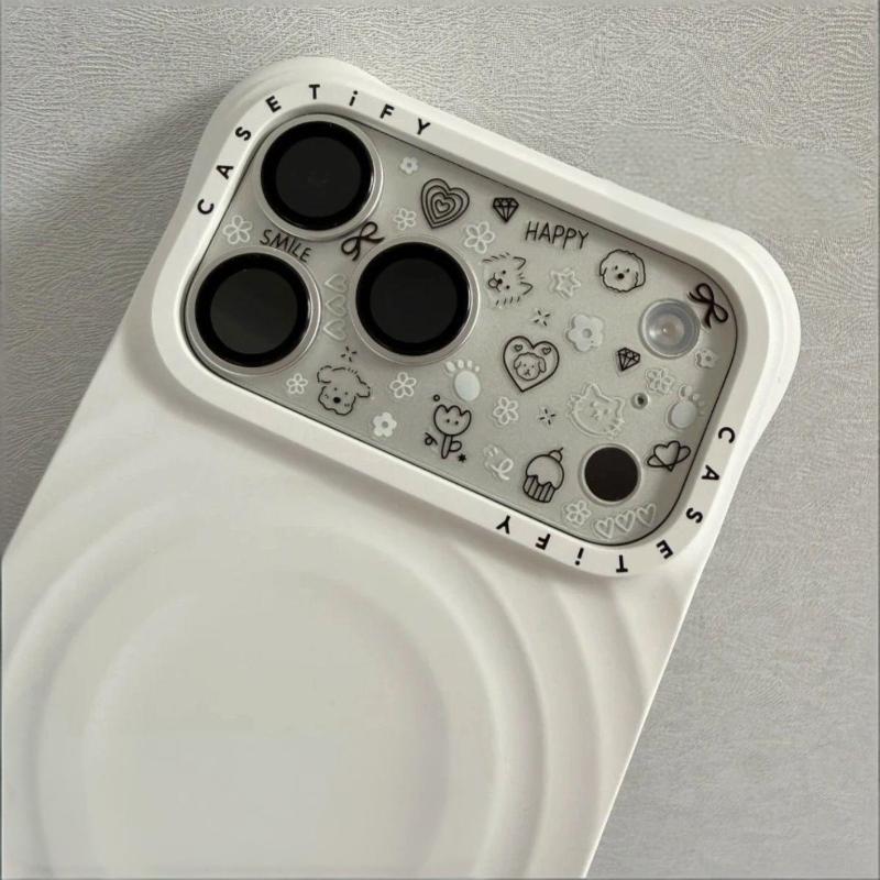 Trendy And Cute Korean-Style Cartoon Graffiti Dog Stickers For Diy Decoration, Suitable For 17-Inch Phone Cases