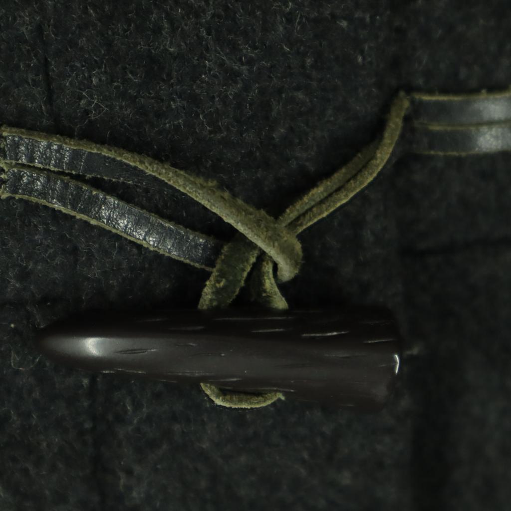 Gloverall Made In the UK Long Sleeve Duffel Coat 9 Gray Women Used