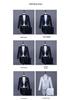 Men's Black and White Rhinestone Tailcoat for Magician, Singer, or Conductor - Formal Performance Wear