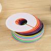 10Pcs Closet Divider Reusable Smooth Surface Plastic Round Clothing Size Hanger Dividers Household Supplies