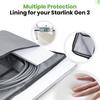 XTAR Starlink Gen 3 Satellite RV Carry Bag,Outdoor Travel Bag, Handbag for Starlink Dish and All Accessories