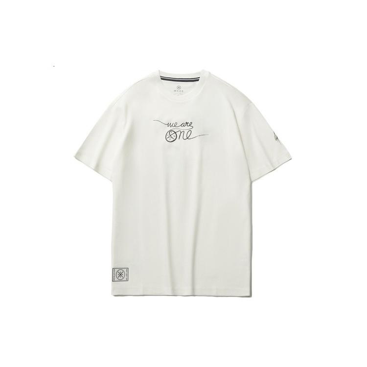 Li-Ning x DFT Way Of Wade Graphic T-shirt  White Black  Men s AHSR573-2 XL