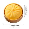 Fidget Squeeze Toy Rebound Calming Steamed Bun Sensory Squeeze Toy for Children Girls Students Adults Classroom Home Dorm