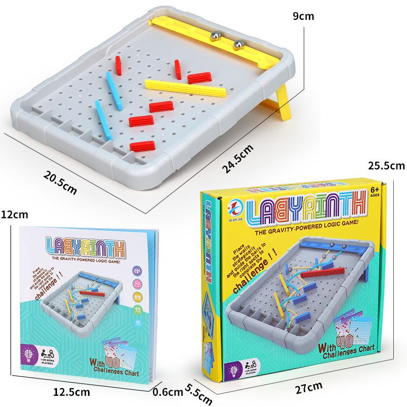 Steam Science And Education Intelligence Logic Training Roller Line Maze Game Board Game Puzzle Toy