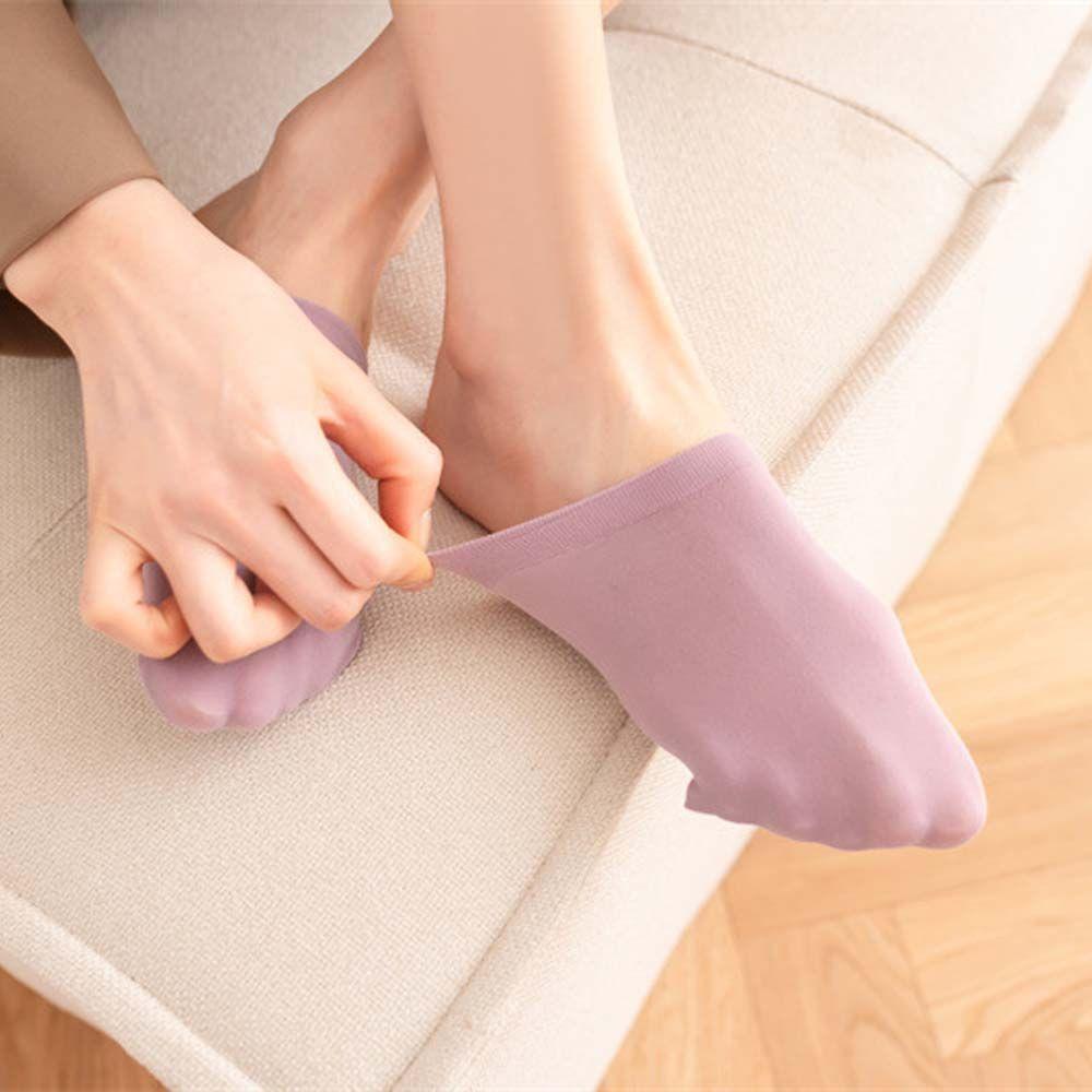 Thin Sweat Velvet Invisible Toe Cover Invisible Socks Hosiery Half Foot Socks Forefoot Socks