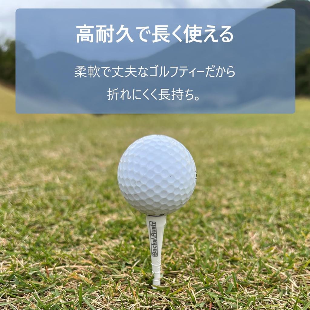 Slim Golf Height with Graduations and Flexible Clamp 3 Long Tees and 2 Short Tees Made In Conforms To Golf Bass Rush Perfect for Scorecard and More