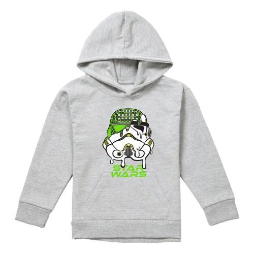 Star Wars Childrens/Kids Stormtrooper Helmet Heather Pullover Hoodie