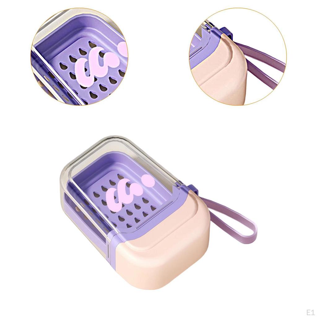 Travel Soap Box Outdoor Container Soaps Storage for Shower Hiking Portable Holder Bathroom