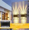 LED Solar Wall Lamp Outdoor Waterproof Light Control Sensor Lamp for Garden Courtyard Terrace Porch Staircase Fence
