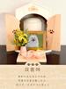 Pet Buddhist Altar Set, Pet Altar, Buddhist Altar Accessories, Pet Memorial, Urn Storage, House-Shaped Memorial Box, Dog/Cat Design, Cute and Stylish,