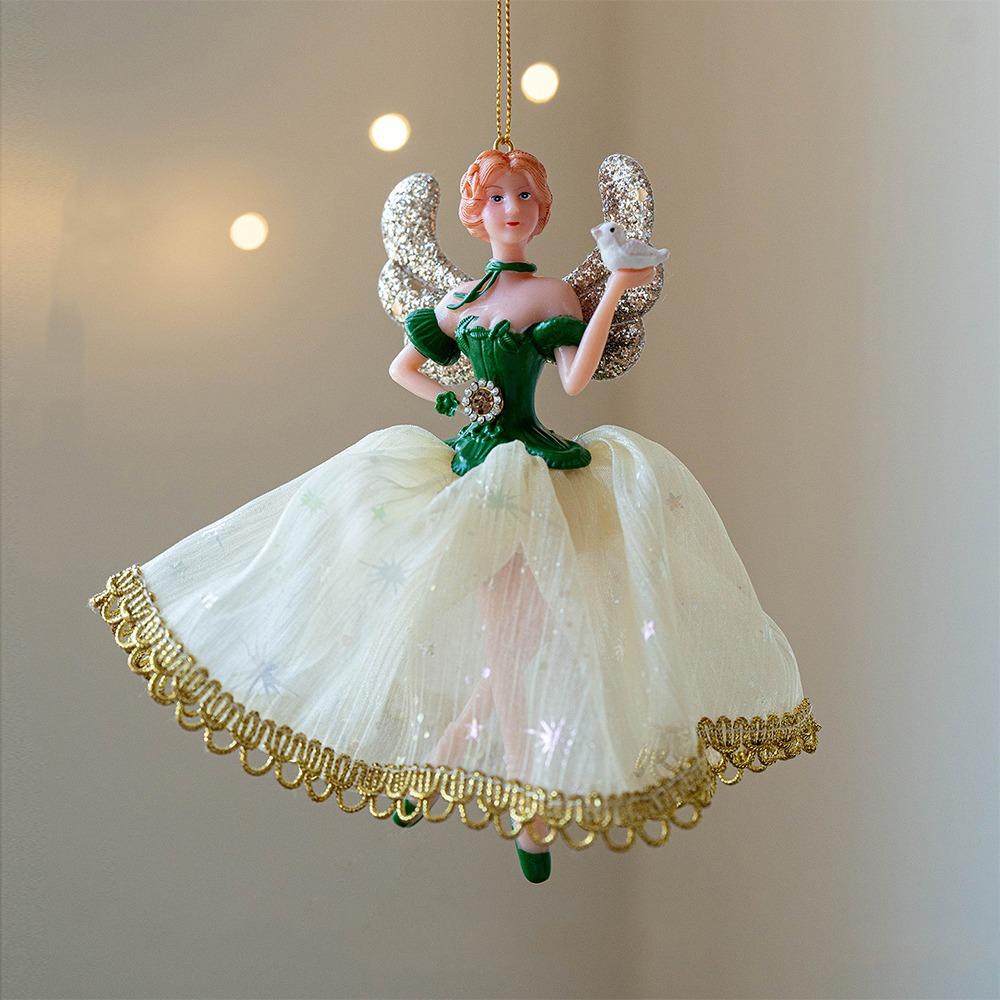 Dance Theme Christmas Ballet Girl Pendant Cute Xmas Girl Decorations  Christmas Tree