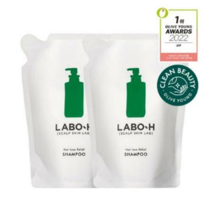 Labo H Hair Loss Relief Scalp Strengthening Shampoo Refill Pack 333ml*2