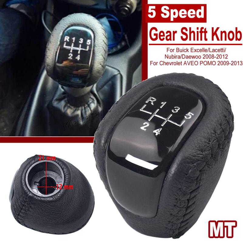 

Manual Hand Speed Ball Gear Shift Knob For Buick Excelle Lacetti Nubira Daewoo 2008-2012 Shifter Head For Chevrolet AVEO 2009-20