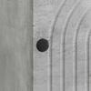 Nightstand Concrete Gray 43 x 34.5 x 50 cm Particleboard