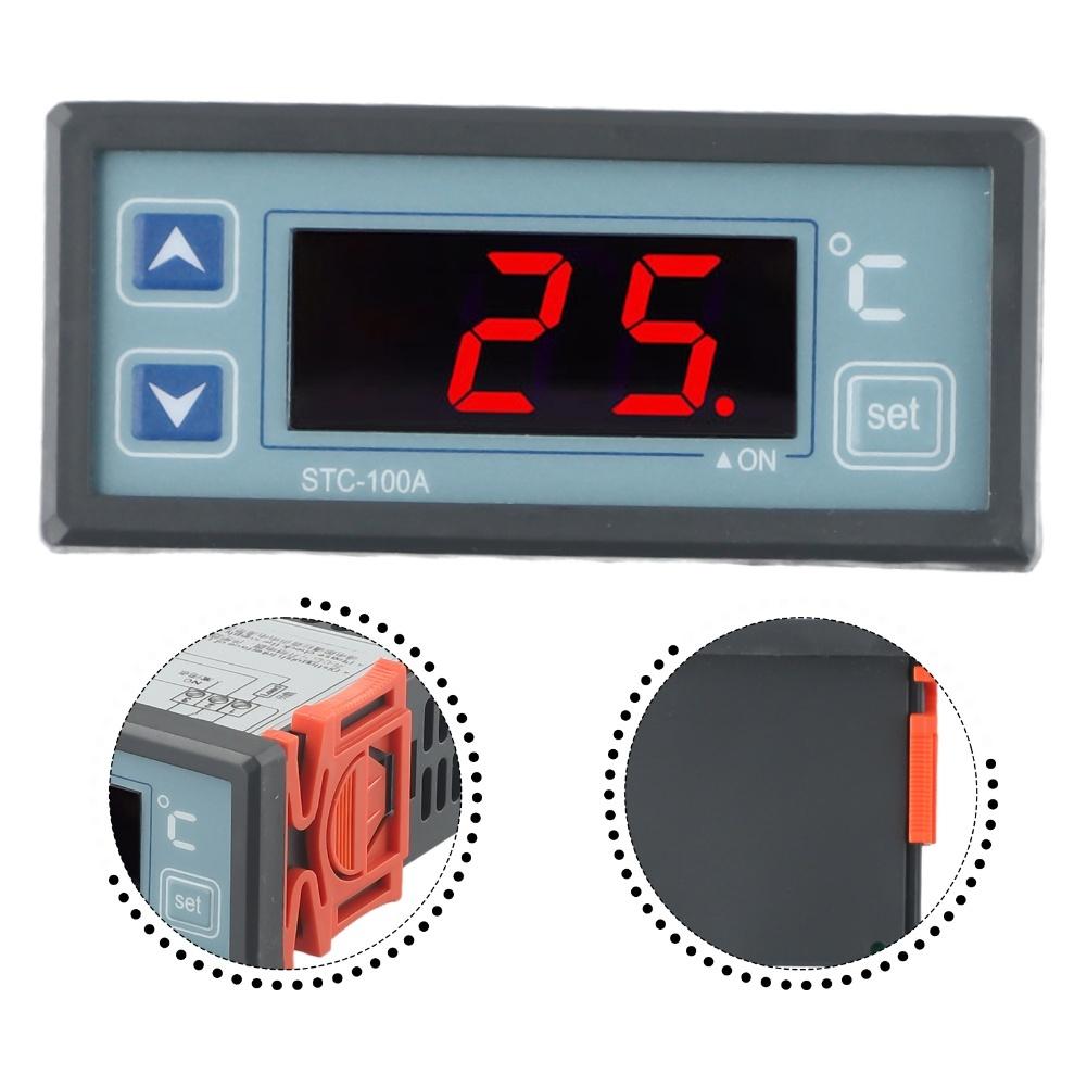 STC-100A Microcomputer Thermostat Cooling Heating Temperature Controller 220V For Industrial Automation Equipment