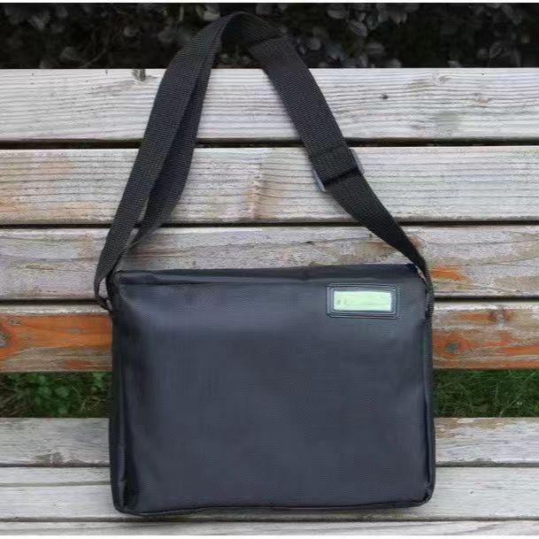 Genuine Green & Black Men s Crossbody Backpack - Oxford Cloth for Outdoor, Travel & Business Commute Model B