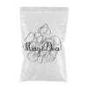 Alloy Dee Rings D Shaped Buckle Craft Supplies DIY Accessories for Belts Bags and Leather Harness Projects