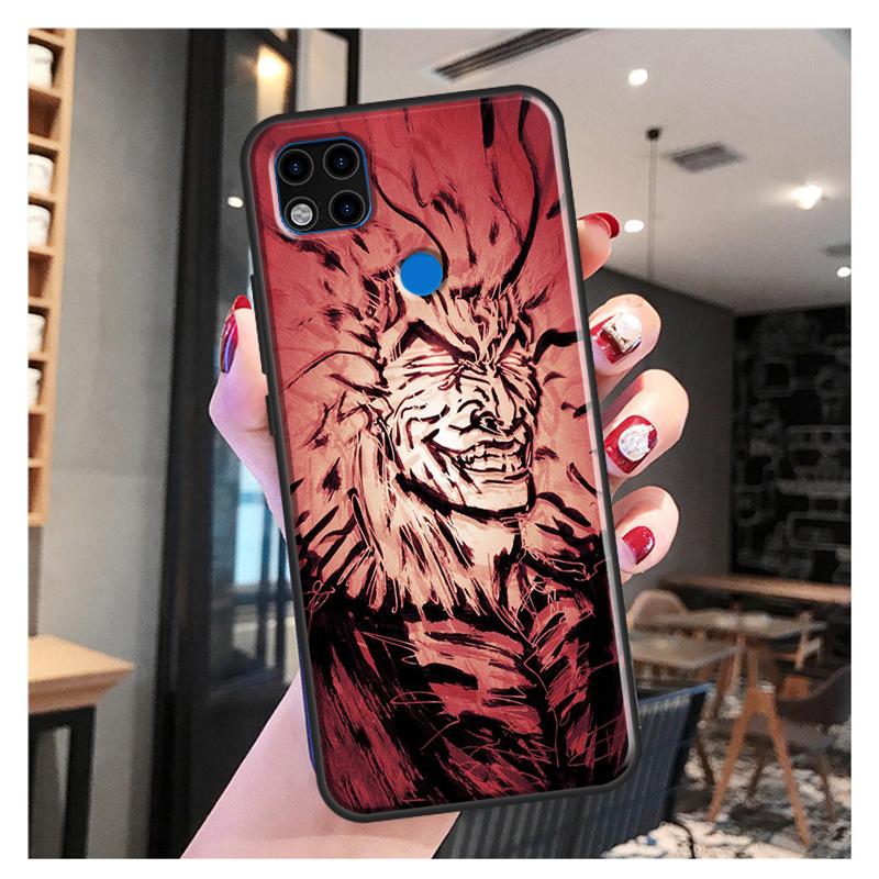 BAKI Hanma Yujiro Anime Funda für Xiaomi Redmi Hinweis 10S 9S 8T 9 Hinweis 10 Pro Hinweis 11 Pro Redmi 9C 9A 9T Weichen Fall