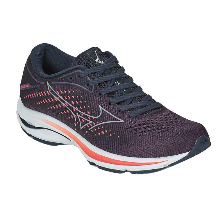 Mizuno Scarpe da Corsa Donna Wave Rider 25 Blu Bianco J1GD210358