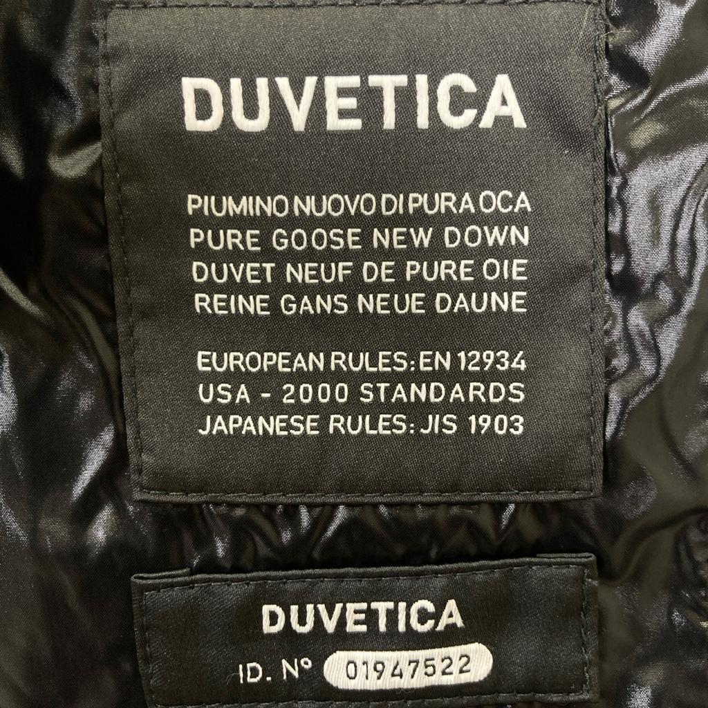 DUVETICA 202-D5030106S00 MAASYM Black Down Jacket Jacket 38 blackUsed