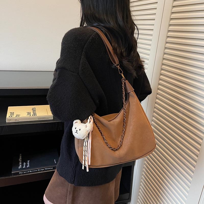 Soft Leather Tote Bag Women's Shoulder Crossbody Bag Large Capacity Bag