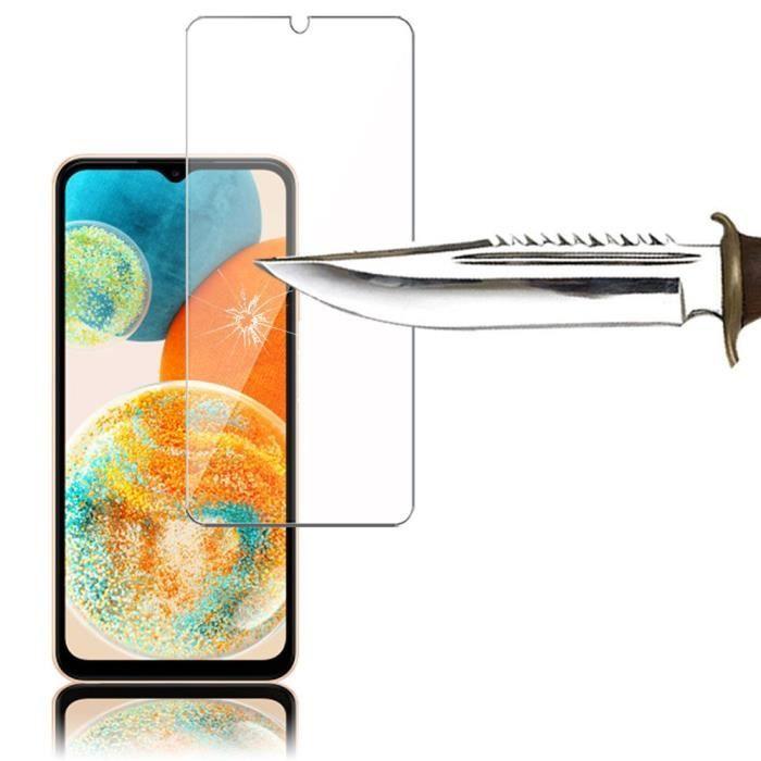 VCOMP® Pour Samsung Galaxy A23 5G 6.6": Pack de 3 Films Protection d'écran en verre d'aluminium super résistant 9H