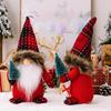 Adorable Red Christmas Gnome Doll Figurine Perfect For Holiday Festivities And Home Decor