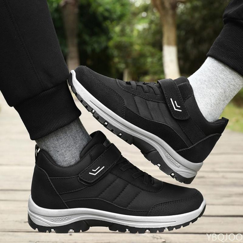 Men's new outdoor sports hiking shoes casual simple comfortable wear-resistant anti slip versatile daily warm shoes