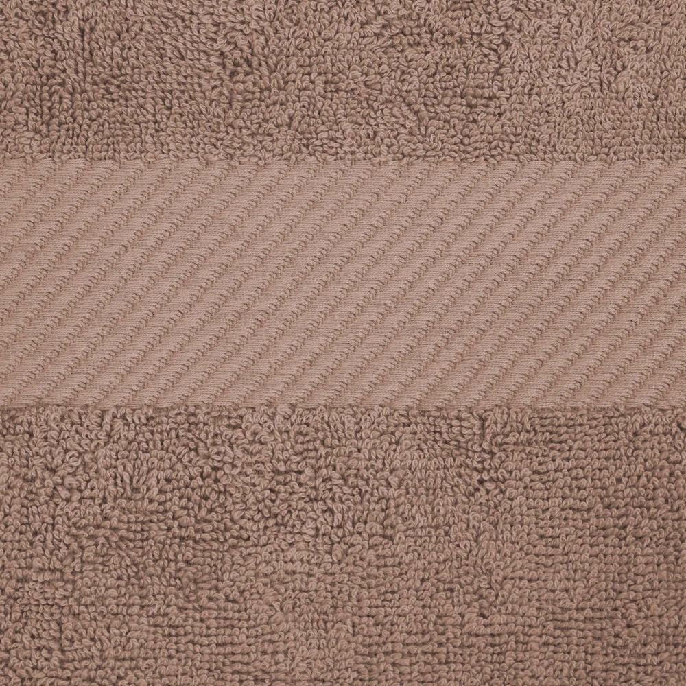Kendell Egyptian Cotton 3 Piece Towel Set Highly Absorbent Luxury Bath Hand Face Towels Dobby Border Quick Dry Soft Durable
