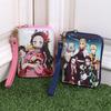 Japan Cartoon Comics Demon Slayer Merchandise Kleine Geldbörsen für Männer und Frauen Münzbörsen 7542