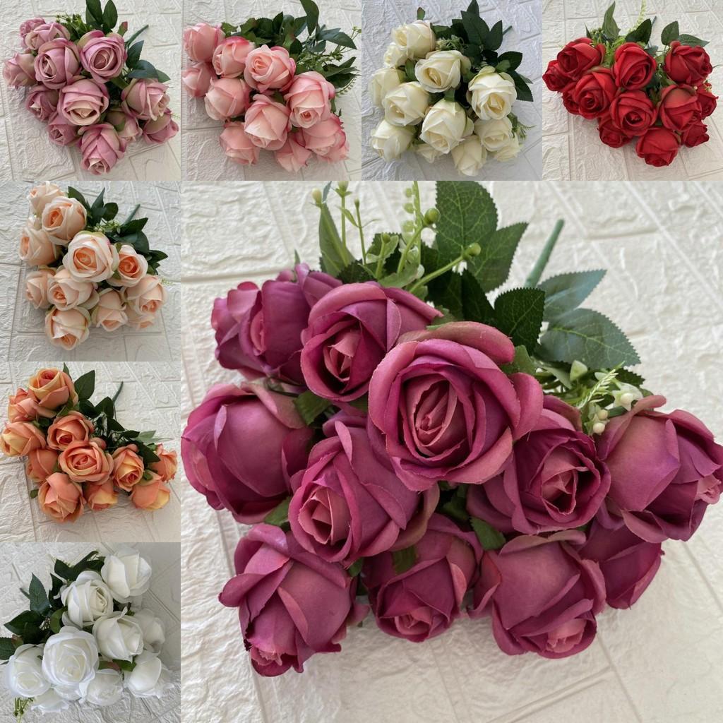 Luxury Artificial Peony Bouquet For Wedding Home Office Flowers Decorations Gift