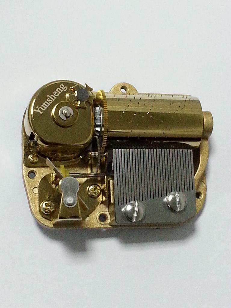 Custom Clockwork Mechanical Music Boxes Yunsheng 30 Note Mechanism for Music Box