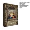 Renaissance Holy Family Advent Calendar 24-Day Christmas Countdown Box with Biblical Nativity Scene Ornaments Holiday Decor for Kids And Family