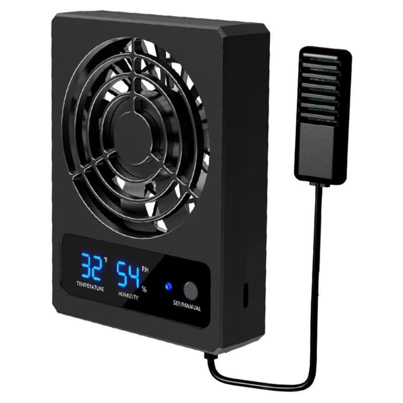 Automatic Control Terrariums Fan for Household TerrariumS Air Circulators Coolers Device All Size Terrariums Reptiles Fan