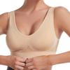 Mesh Openwork Breathable Sports Bra Plus Size Yoga Running Bra