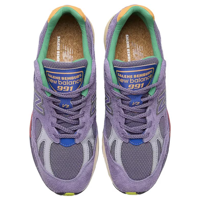 New New Balance 991v2 MiUK Salehe Bembury Colors Be The Palette U991SB2
