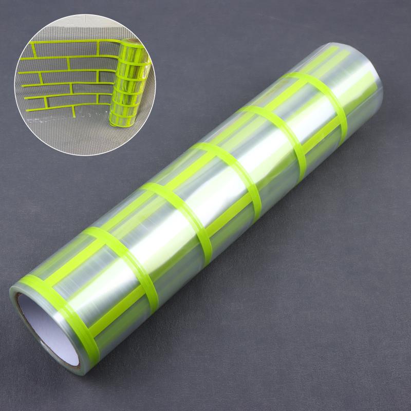 1 Roll 10M Painted Brick Pattern Mold Tape Exterior Wall Indoor Imitation Brick Pattern Dividing Mold Tape