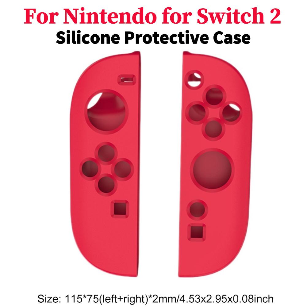 For Nintendo Switch 2 Joy-Con Controller Handle Silicone Protective Case Anti-Slip Protection Covers For NS 2 Game Controller