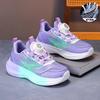 Children's sports shoes summer 2025 new breathable single net red rabbit girls running shoes middle-aged and older children lightweight and non-slip