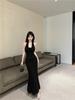 Socialite Pure Desire Backless Halter Summer Long Dress - Slim Fit, Chic & Exquisite