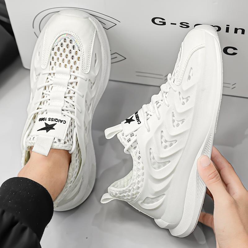 Men's Sneakers New Fashion Casual Comfortable Versatile Men's Running Shoes Breathable Versatile Outdoor Men's Safety Shoes