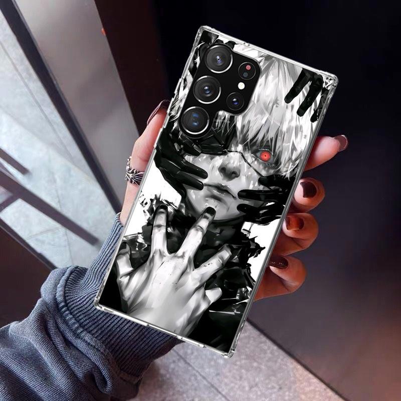 G-Ghoul Tokyo Kaneki Ken Phone Case For Samsung Galaxy S26 S25 Edge S24 S23 Ultra S22 Plus S21 S20 FE Soft TPU Back Cover Funda