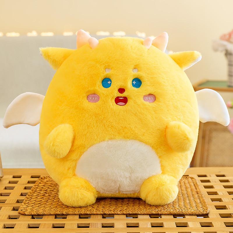 Adorable Plush Dragon Pillow Toy Soft Pp Cotton Cushion Perfect Birthday Gift For Girls