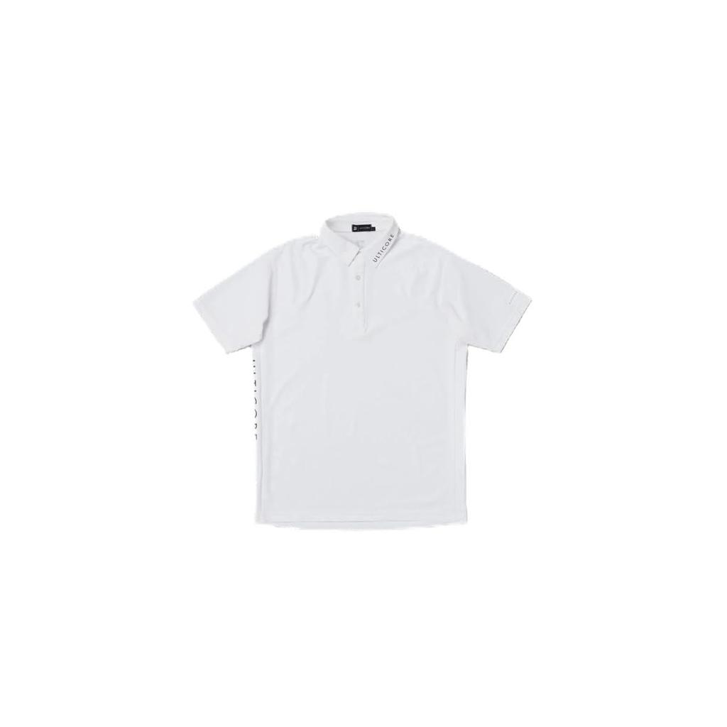 BRIDGESTONE Golf Retro ULTICORE Short Sleeve Shirt EBM01A Men's White