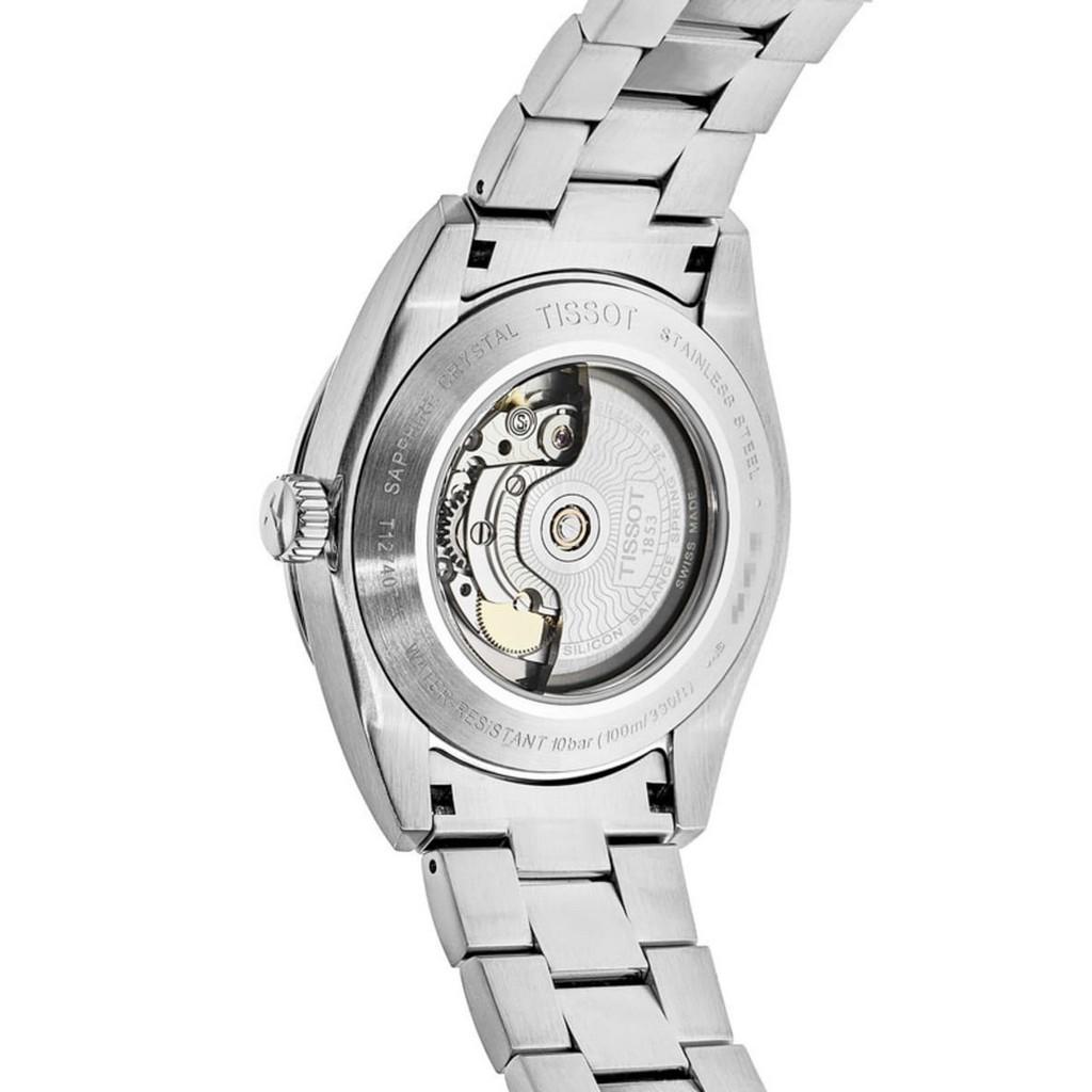 Tissot Gentleman T127.407.11.031.00 – Orologio Uomo Automatico Svizzero, Cassa 40mm In Acciaio 316L, Vetro Zaffiro, Bracciale Acciaio, Impermeabile 10 Bar