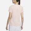New Nike Set in Sleeve T Shirt Women's Pink DD1463-805