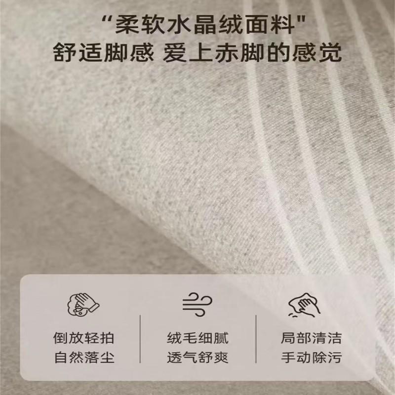Modern Marble Print Area Rug Living Room Sofa Coffee Table Decorative Floor Mat Crystal Velvet Non-Slip Durable Washable