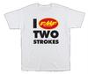 Unisexs Tshirt Womens Two STROKES TEE FMF Racing Tshirt Cotton Retro Short Sleeve Tshirt  Aesthetic  Kpop
