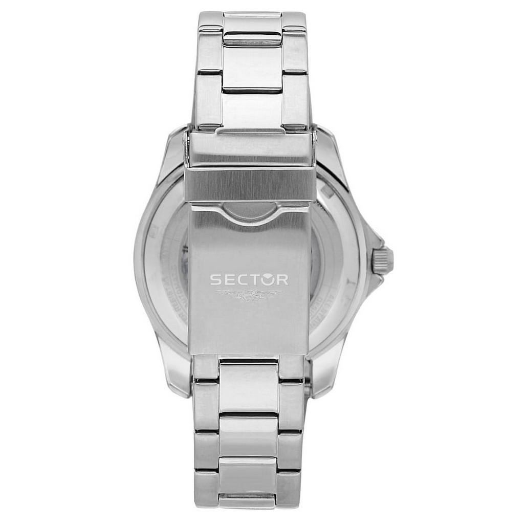 Sector 650 Automatico Stainless Steel Open Heart Blue Dial Automatic R3223231001 100M Men's Watch